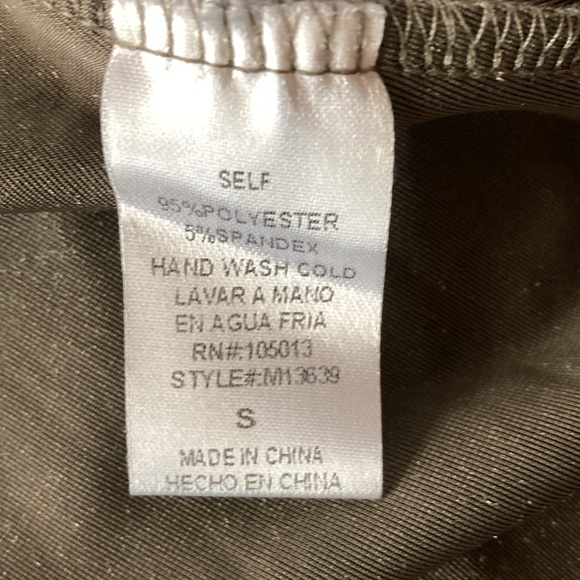 Andree by Unit boho velour top with beautiful embroidery trim, size S - Picture 7 of 7